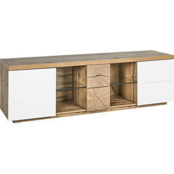 FARADA  - TV-meubel - Lichte houtkleur - MDF