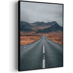 Muurwerken Akoestisch Schilderij - Schotse Wegen - Geluidsdempend Wandpaneel - Wanddecoratie - Geluidsisolatie - PRO (AW 0.90) M (60X85)