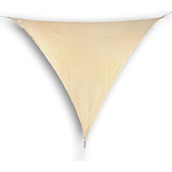 hanSe® Schaduwdoek Driehoek Waterdoorlatend 4,5x4,5x4,5 m Zand