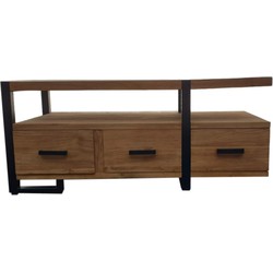 Benoa Erna 3 Drawer Coffee Table 120 cm