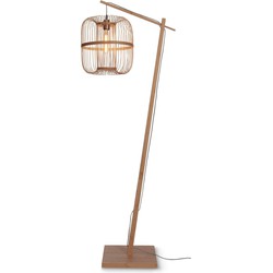 Vloerlamp Hokkaido - Bamboe - 63x36x176cm