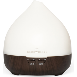 Unity 2.0 - Geurwolkje® Aroma Diffuser - Donker hout - 400 ml