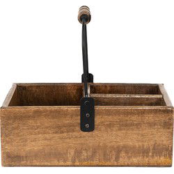 Clayre & Eef Opbergdoos Bruin Hout