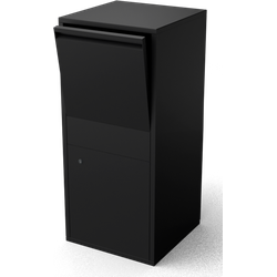Giftu Brievenbus Zwart Lengte: 420 Breedte: 420 Hoogte: 950