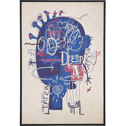 TREPPIO - Canvas - Blauw - Polyester