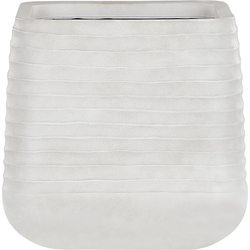 PARIKIA - Plantenbak - Wit - 50 cm - Polyresin