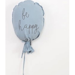 Wand decoratie Balloon Katoen Blauw