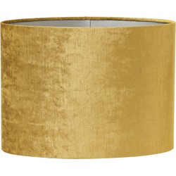 Light&living Kap ovaal recht smal 38-17,5-28 cm GEMSTONE goud
