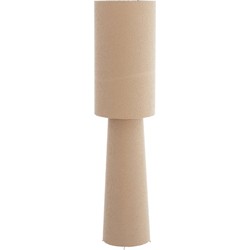 Light & Living - vloerlamp - Mikkel - naturel - textiel - schemerlamp - E27 - 1886182