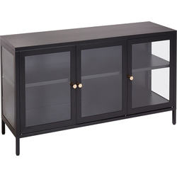 NEWPORT  - Sideboard - Zwart - Staal