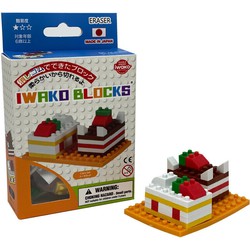 Iwako Iwako Blocks puzzel gum - Cake