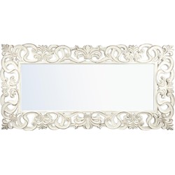 PTMD Spiegel Morrigan - 89x4x178 cm - Poly - Wit