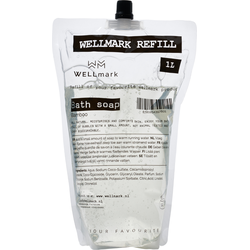 Wellmark Badzeep navulling Bamboe - 1000ml