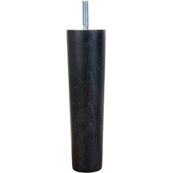 Lido Leg - Lido leg in black wood