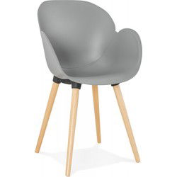 PICATA design stoel 595x59x845 cm Grijs