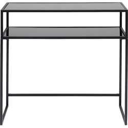 Kare Sidetable Loft Black 80x85 cm