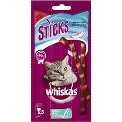 Kattenvoer Sticks Zalm 3-pack 18 g