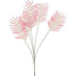 Kunsttak Varen leaf spray Mirja pink 93 cm - Buitengewoon de Boet