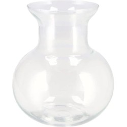 DK Design Bloemenvaas Mira - bol vaas - transparant glas - D25 x H27 cm - Vazen