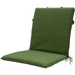 Stapelstoelkussen mosgroen eco nature buitenafwerking 97x49 (4 stuks)