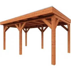 Trendhout douglas overkapping Refter, 500 x 340 cm