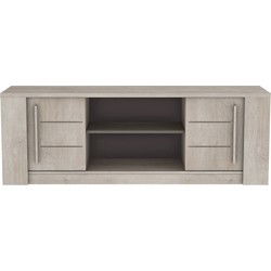 TV-meubel 2 Schuifdeuren L150 cm - Antibes
