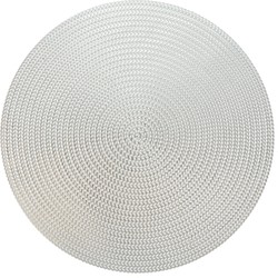 Placemat Thora 38cm diameter silver