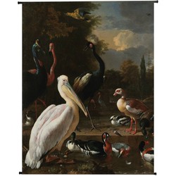 1_stuk_vastgezet - Wall Hanging Pelican Velvet Multi 140x170cm - HD Collection