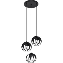 Hanglamp modern tulos zwart