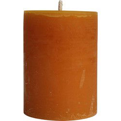 PTMD Kaars New Rustic Outdoor - 15x15x20 cm - Parrafin - Safran