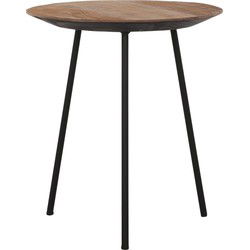 DTP Home Coffee table Jupiter small NATURAL,45xØ40 cm, recycled teakwood