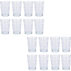 Excellent Houseware luxe drink glazen - 16x stuks - 200ml - Drinkglazen