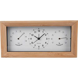 Wekker Neat Rectangle - Wit - 26x5.4x12.8cm