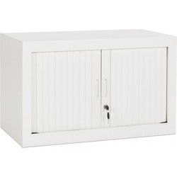 Kleine lage kantoorkast CLASSIFY 80x43x44 cm Wit