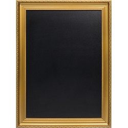 Wand krijtbord - GOLD - 83,5x63x5cm