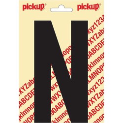 Plakletter Nobel Sticker letter N - Pickup