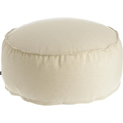 Kave Home - Poef rond Nedra Ø 70 cm beige