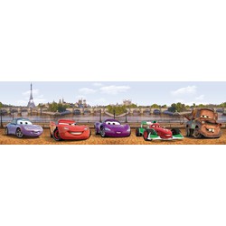Disney zelfklevende behangrand Cars bruin en blauw - 14 x 500 cm - 600010