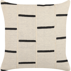 ABIES  - Sierkussen - Lichtbeige - 45 x 45 cm - Katoen