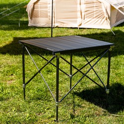 Opvouwbare aluminium campingtafel 72x65x51 cm