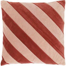 Unique Living - Sierkussen  Zoya old Pink / Redwood -45x45cm