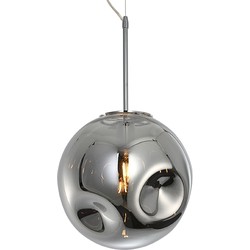 Pendant Lamp Blown Glass Round