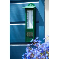 Min-max thermometer kunststof digitaal 24x9,5x2,5cm - Nature