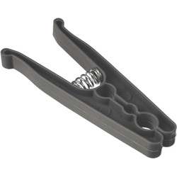 5five Wasknijpers - kunststof - 48x stuks - 8,5 cm - was ophangen - Knijpers