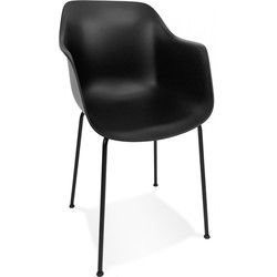 BACHO binnenstoel 565x57x81 cm Zwart