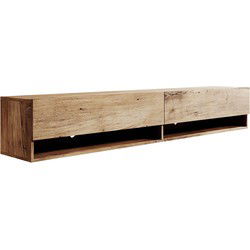 Meubella - TV-Meubel Asino - Kastanje  - 180 cm