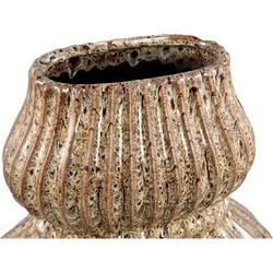 PTMD Vaas Halta - 36x23x40 cm - Keramiek - Bruin