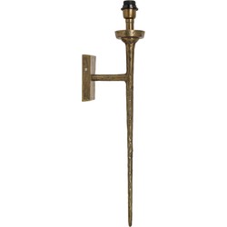 Light & Living - wandlamp - Torch - brons - metaal - losse armatuur - E27 - 3108518