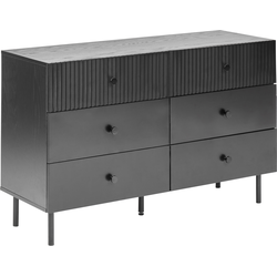 Beliani COVENTRY - Commode-Zwart-MDF