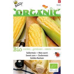 5 stuks - Organic Mais Golden Bantam (Skal 14725) - Buzzy